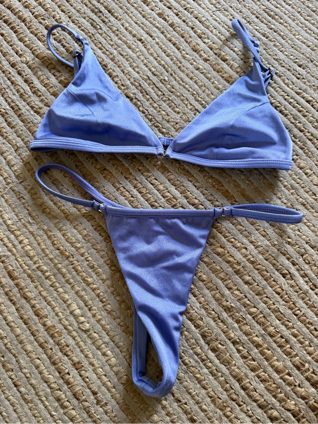Sommer Swim Lavender Triangle Bikini Set